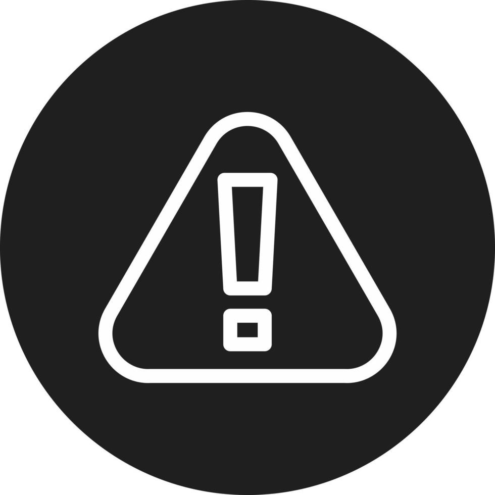 diseño de icono de vector de precaución