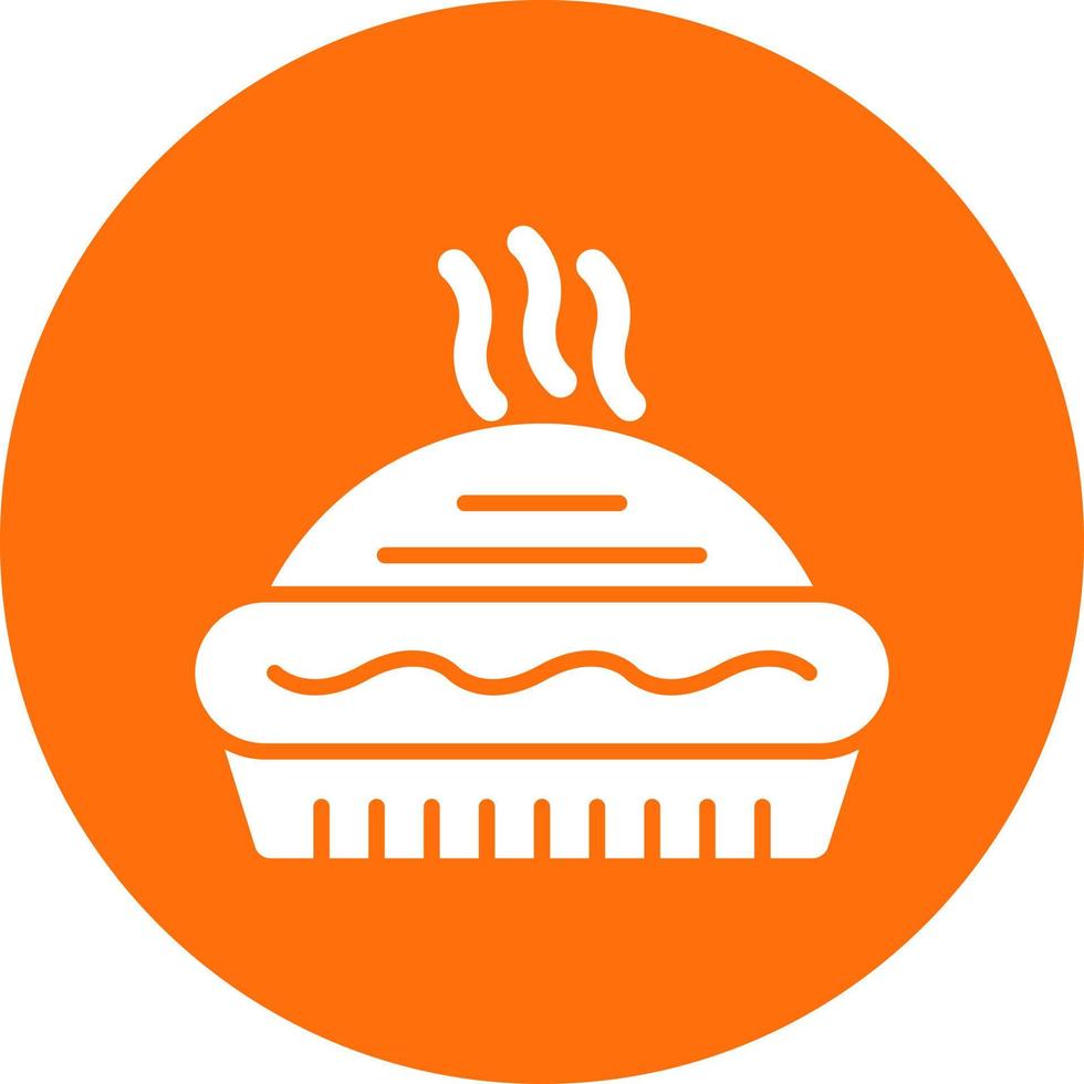 Pie Vector Icon Design