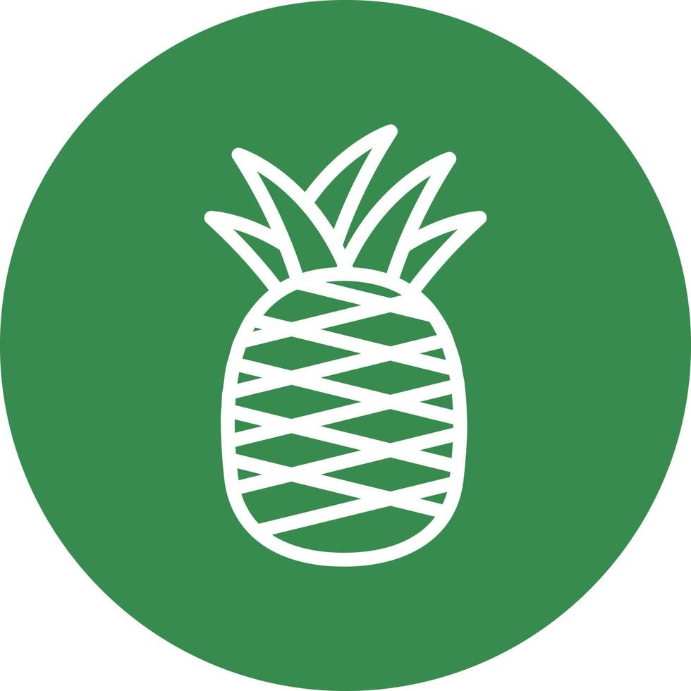 Pineapple Vector Icon Design