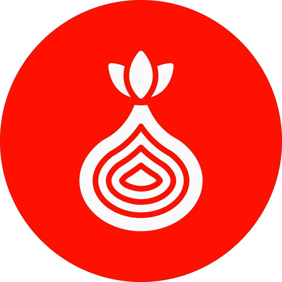 Onion Vector Icon Design