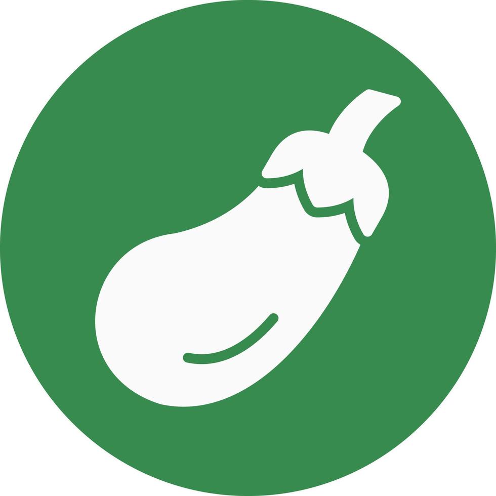 Eggplant Vector Icon Design