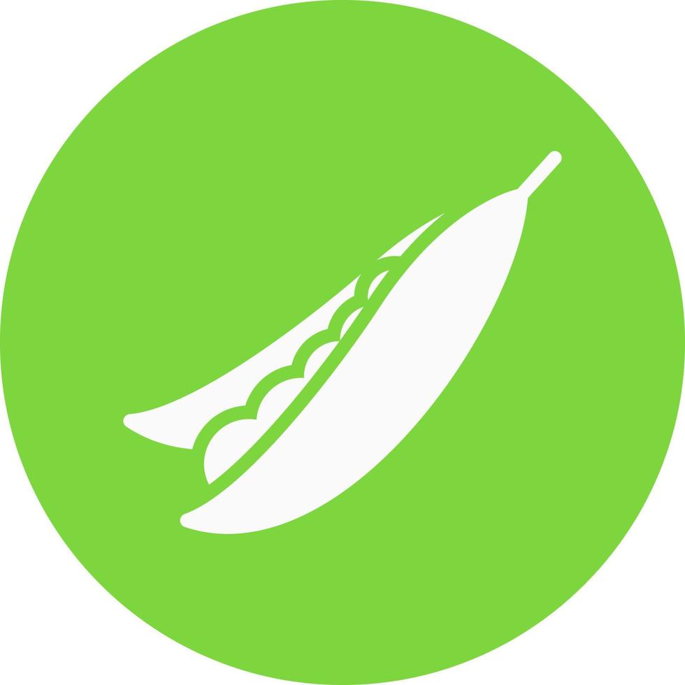 diseño de icono de vector de guisantes