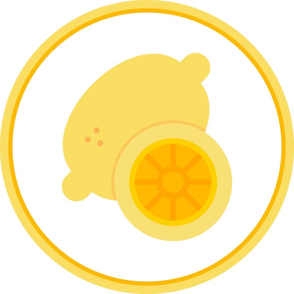 Lemon Vector Icon Design