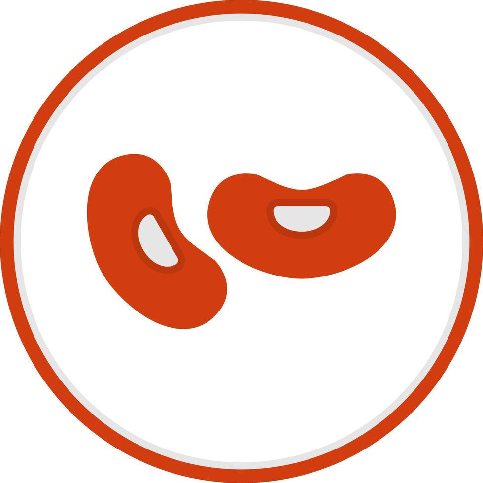 Bean Vector Icon Design