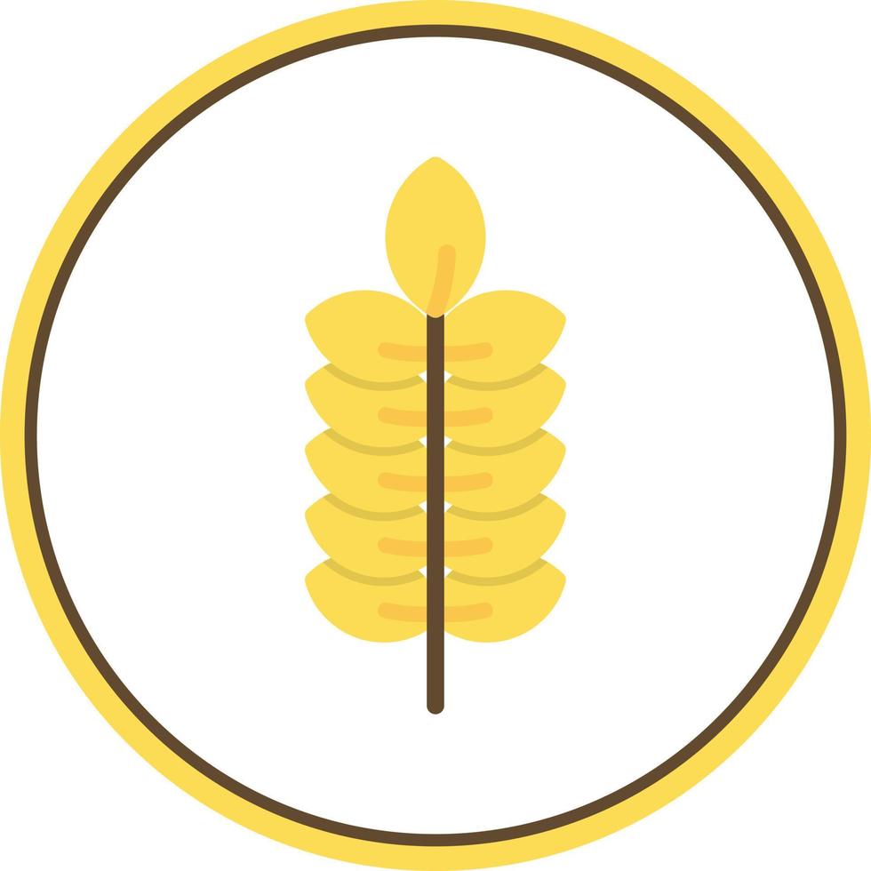Wheat Vector Icon Design