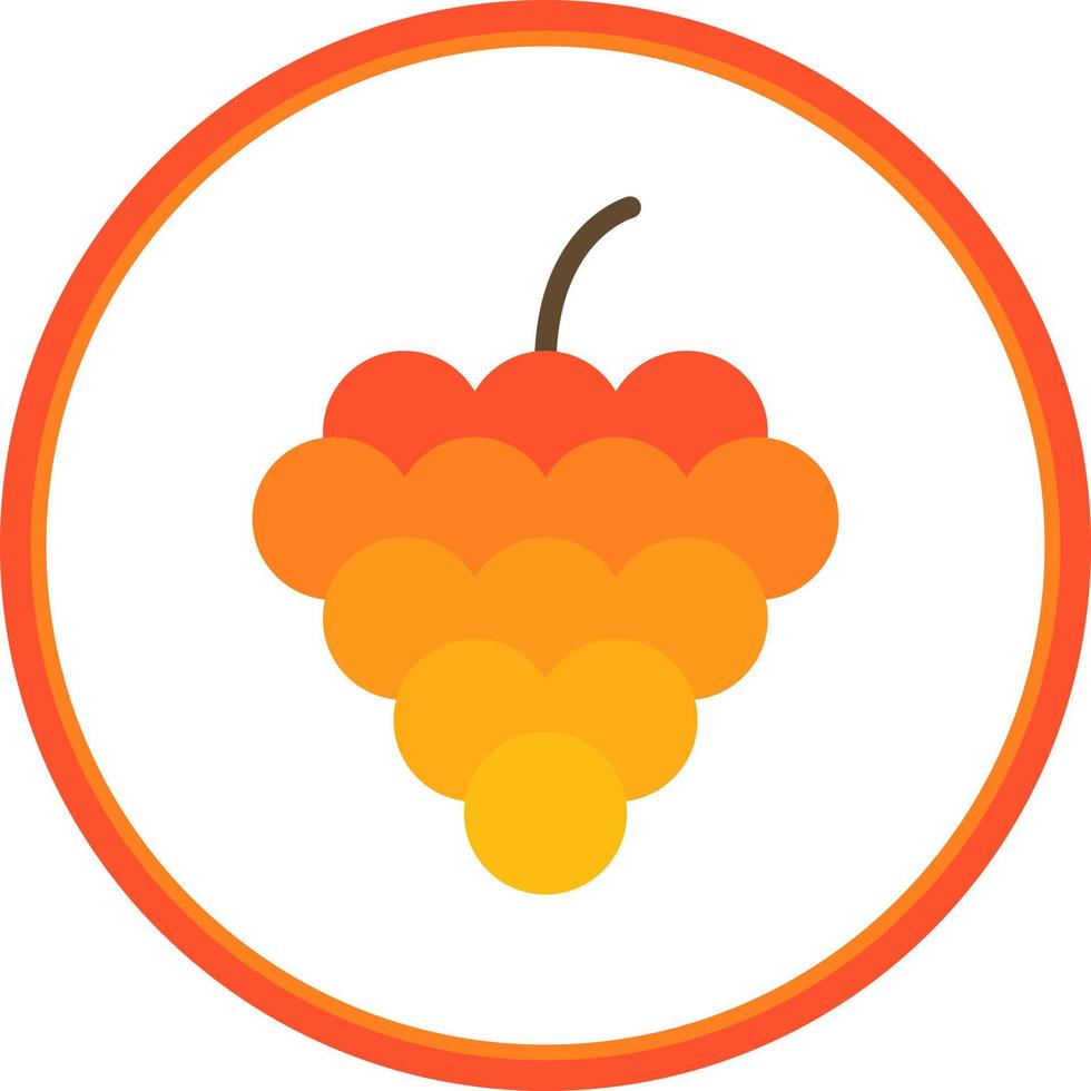 Raspberry Vector Icon Design