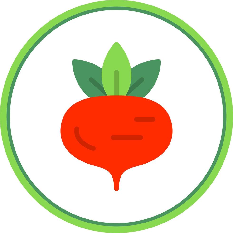 Beet Vector Icon Design