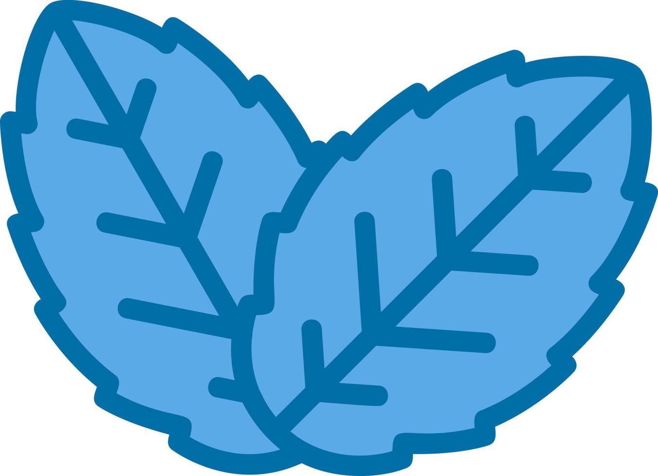 Herb Leaf Vector Icon Design