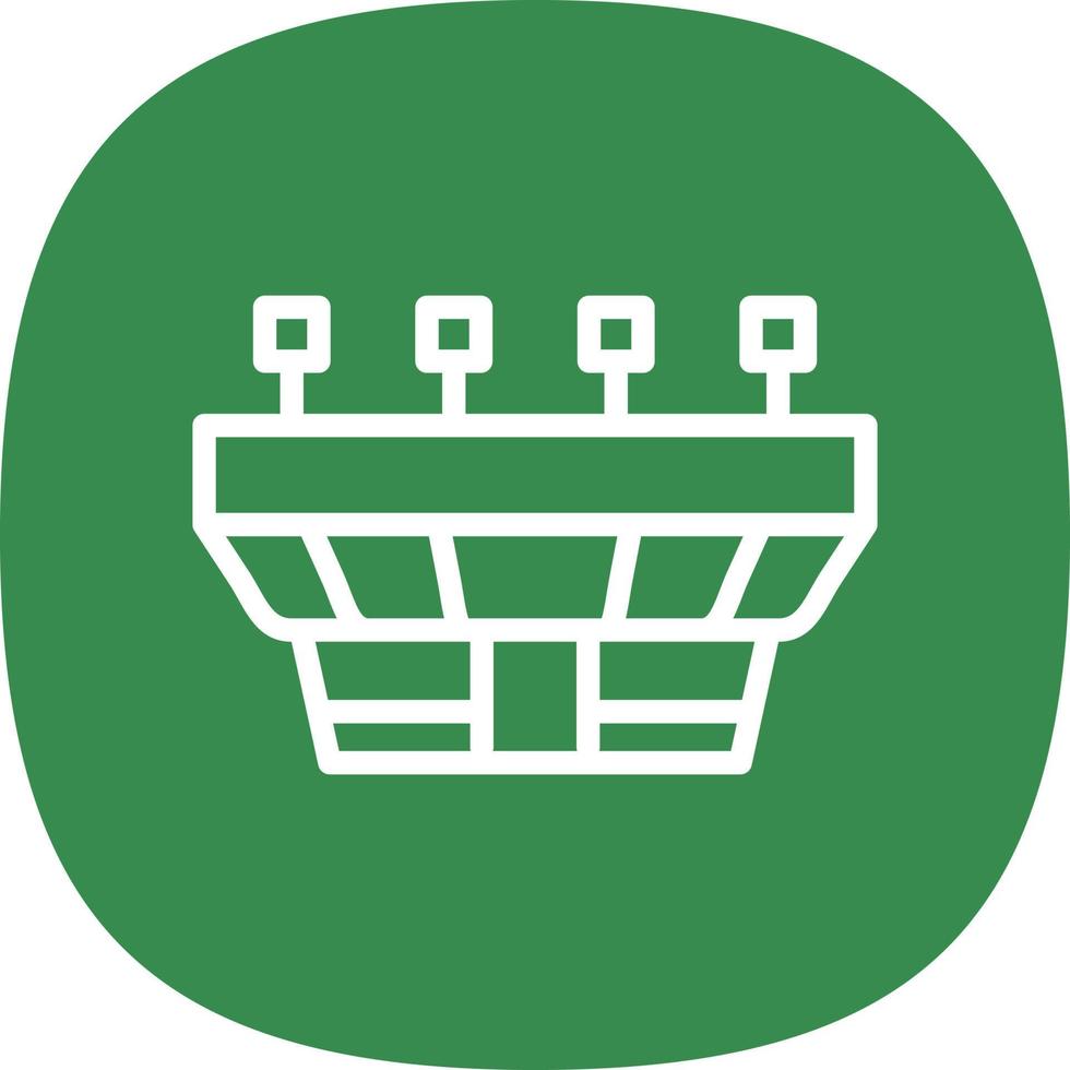 Stadium Vector Icon Design