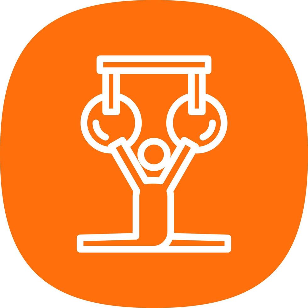 Gymnastics Vector Icon Design