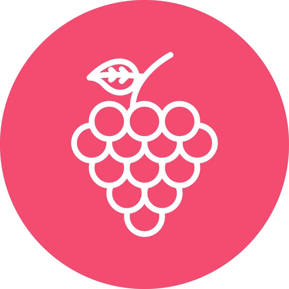 diseño de icono de vector de uvas