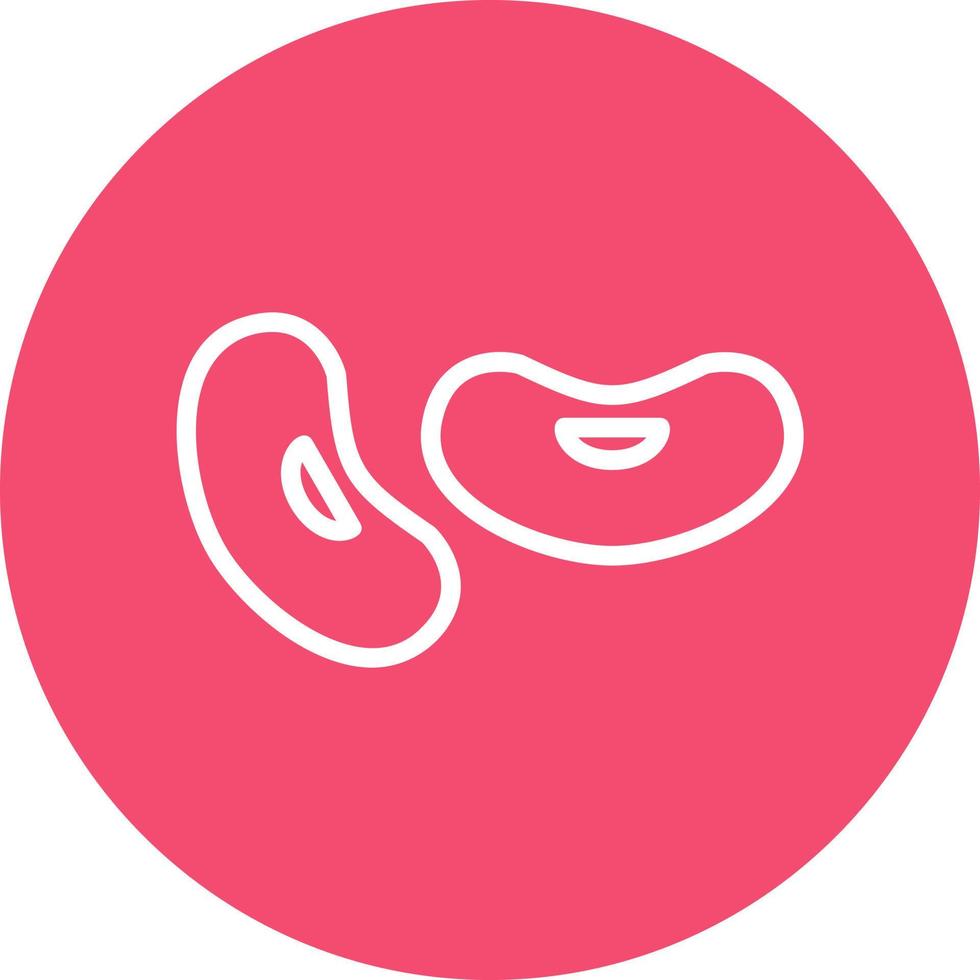 Bean Vector Icon Design