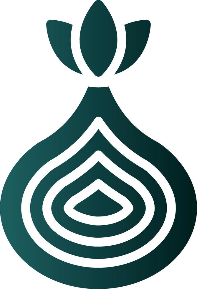 Onion Vector Icon Design