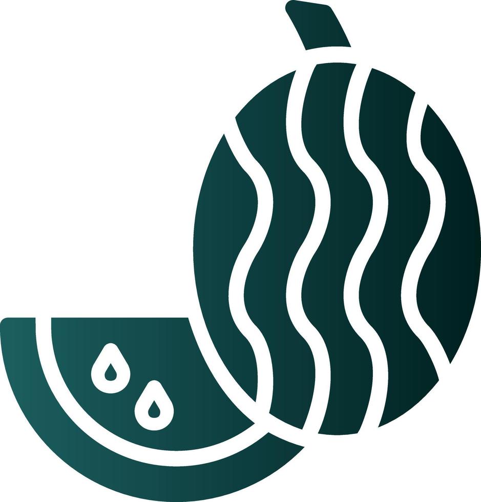 Watermelon Vector Icon Design