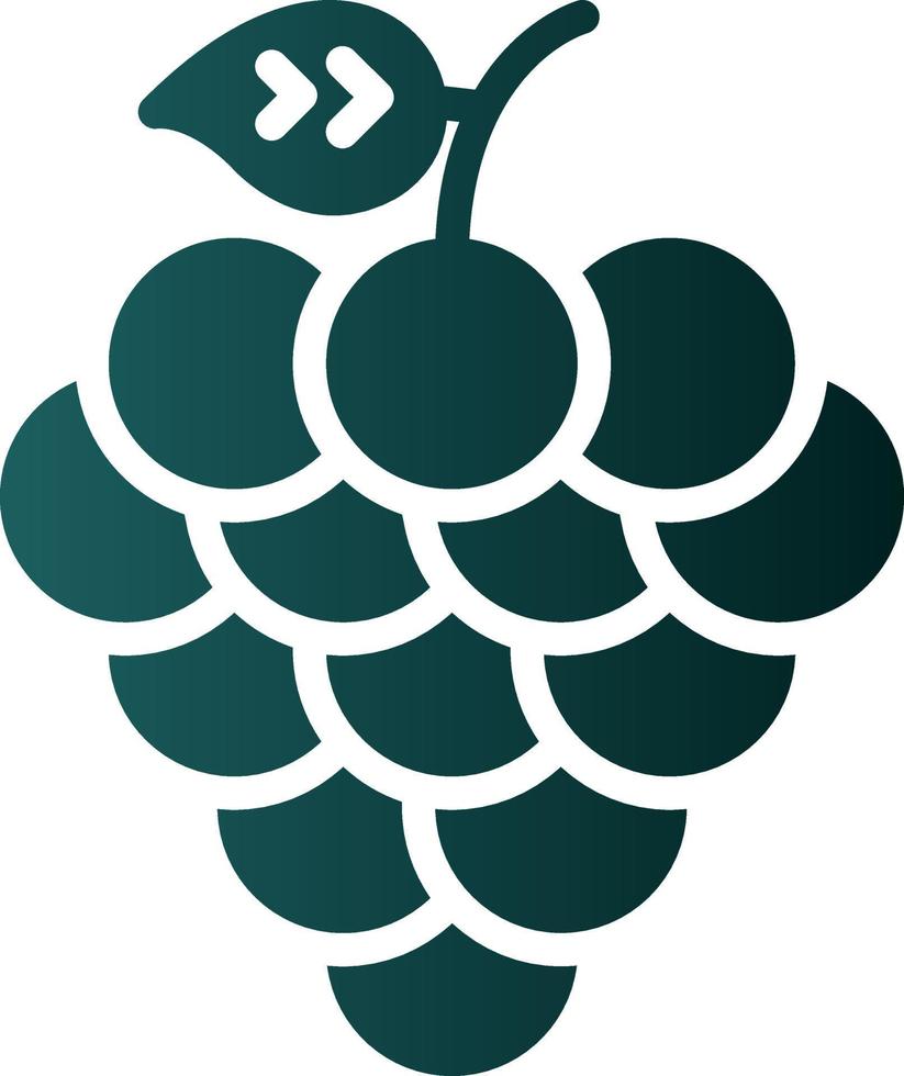 diseño de icono de vector de uvas