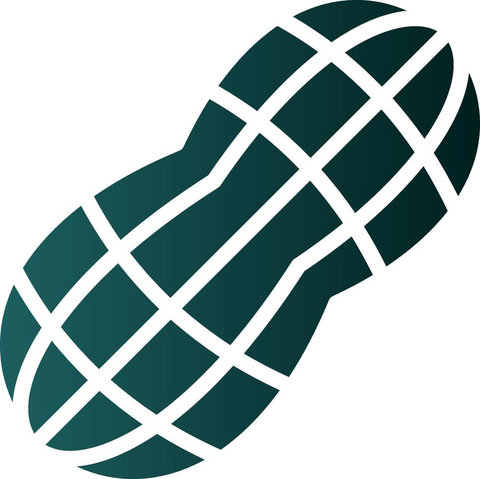 Peanut Vector Icon Design