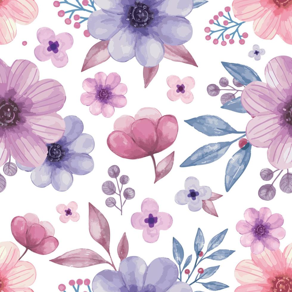 Watercolor Floral Background vector