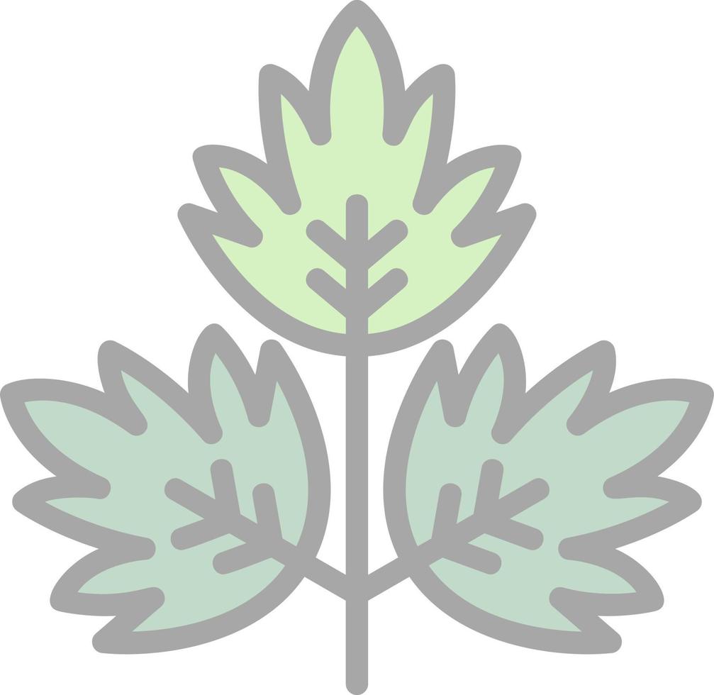 Parsley Vector Icon Design