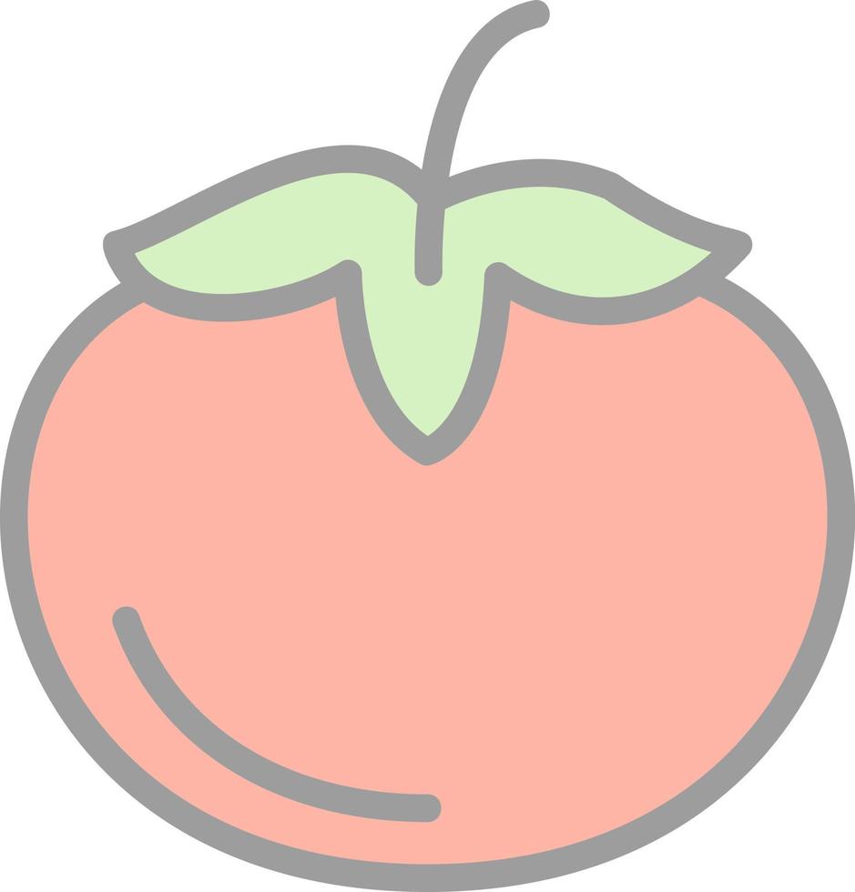 diseño de icono de vector de tomate