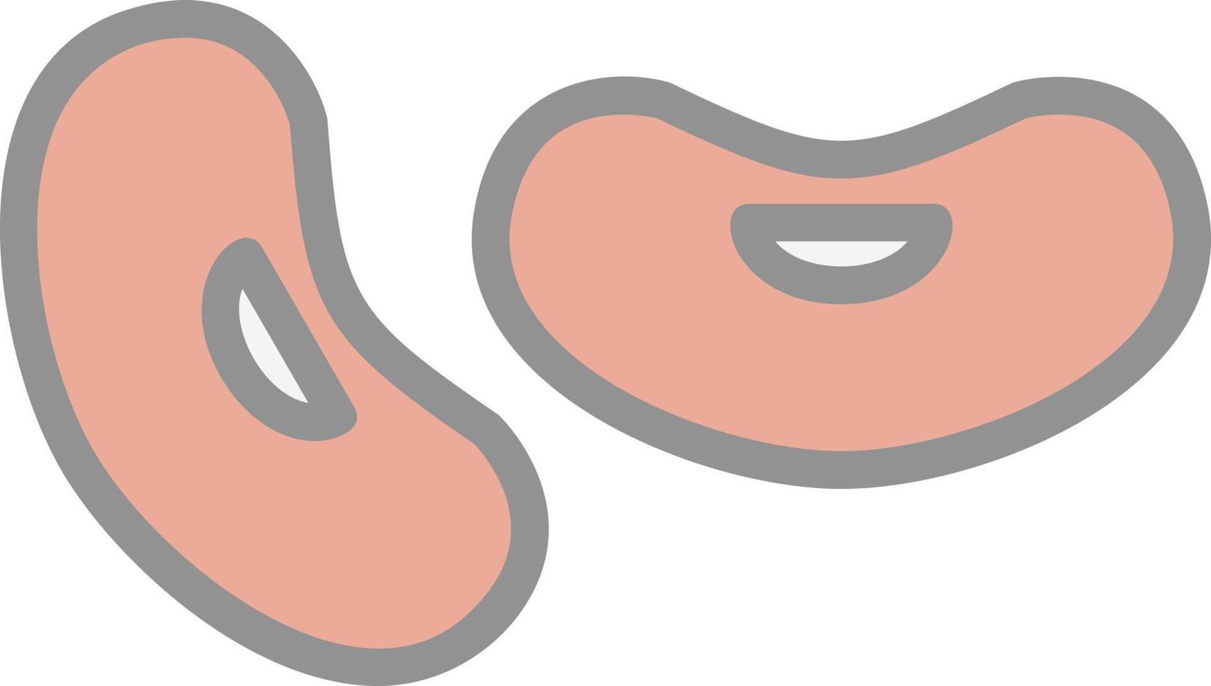 Bean Vector Icon Design