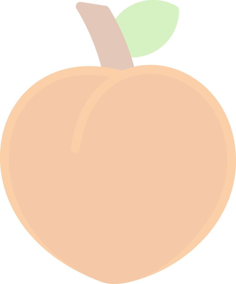 Peach Vector Icon Design