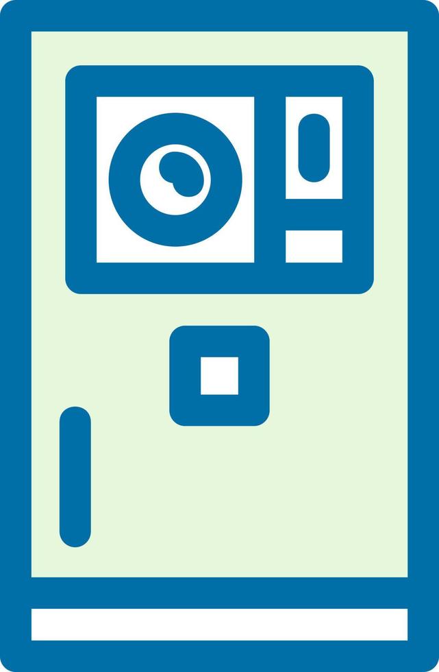 icono plano de la cámara del teléfono inteligente vector