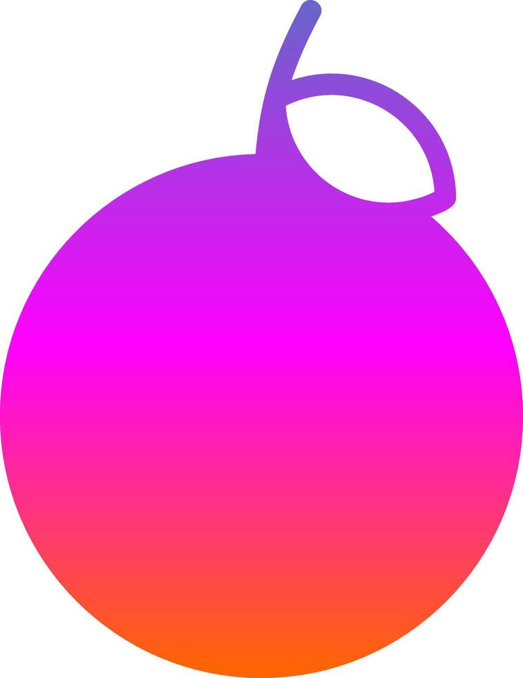 Orange Vector Icon Design
