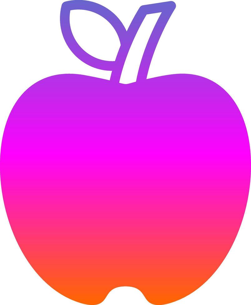 Apple Vector Icon Design