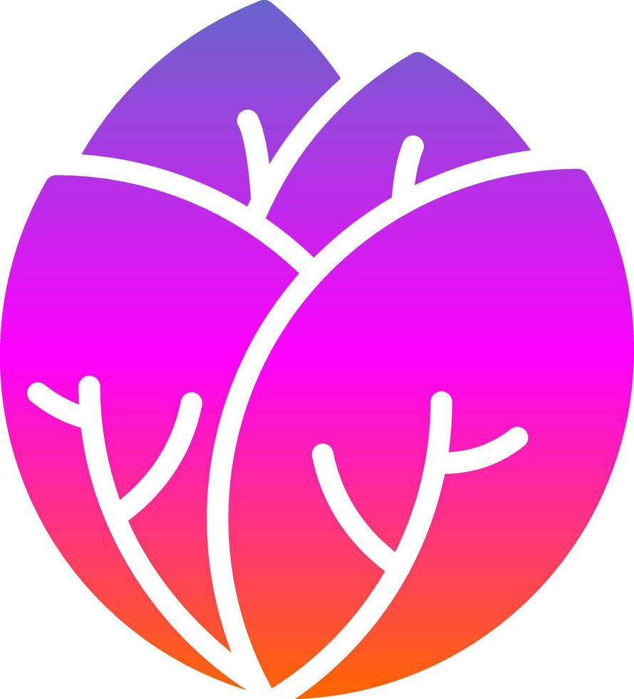 Cabbage Vector Icon Design