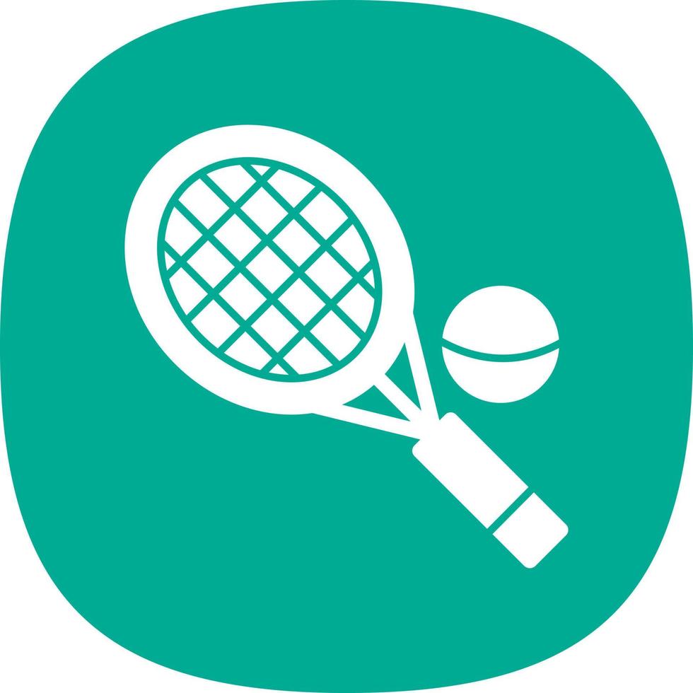 diseño de icono de vector de tenis