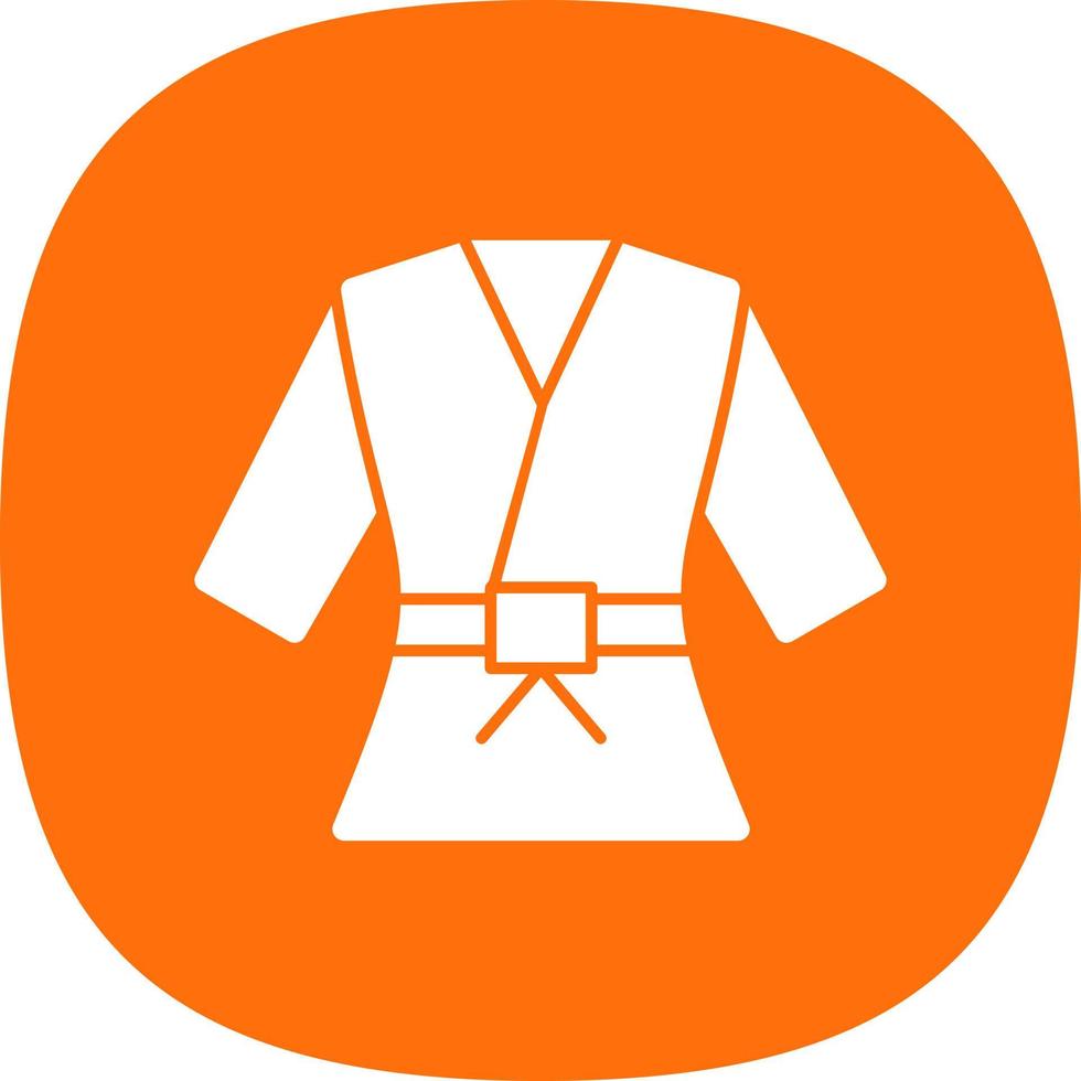 diseño de icono de vector de kimono