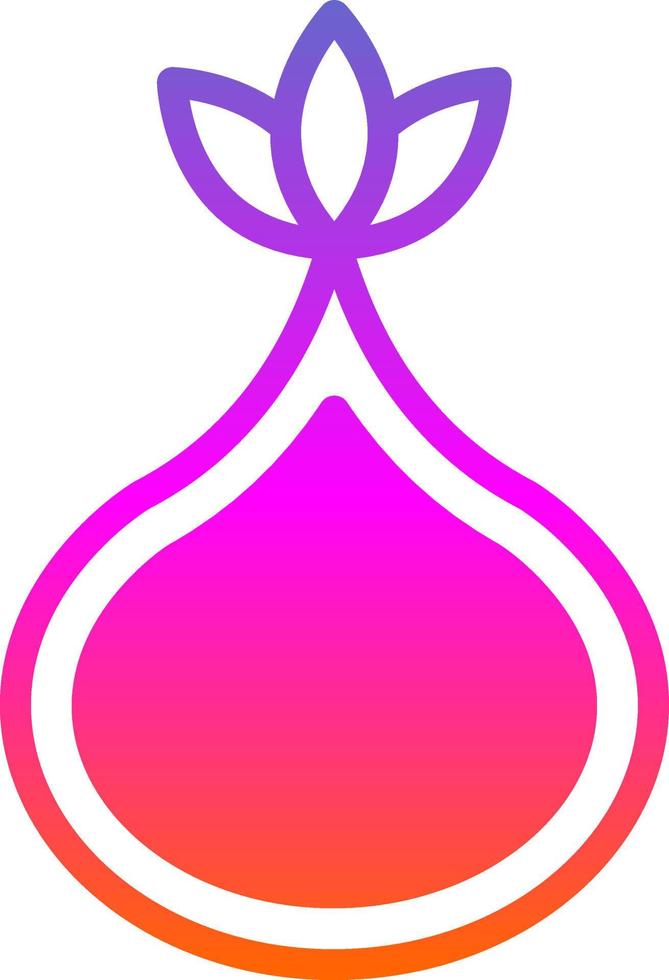 Onion Vector Icon Design