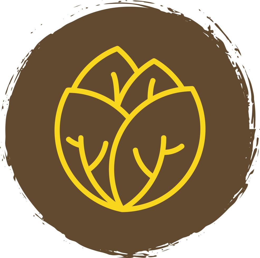 Cabbage Vector Icon Design