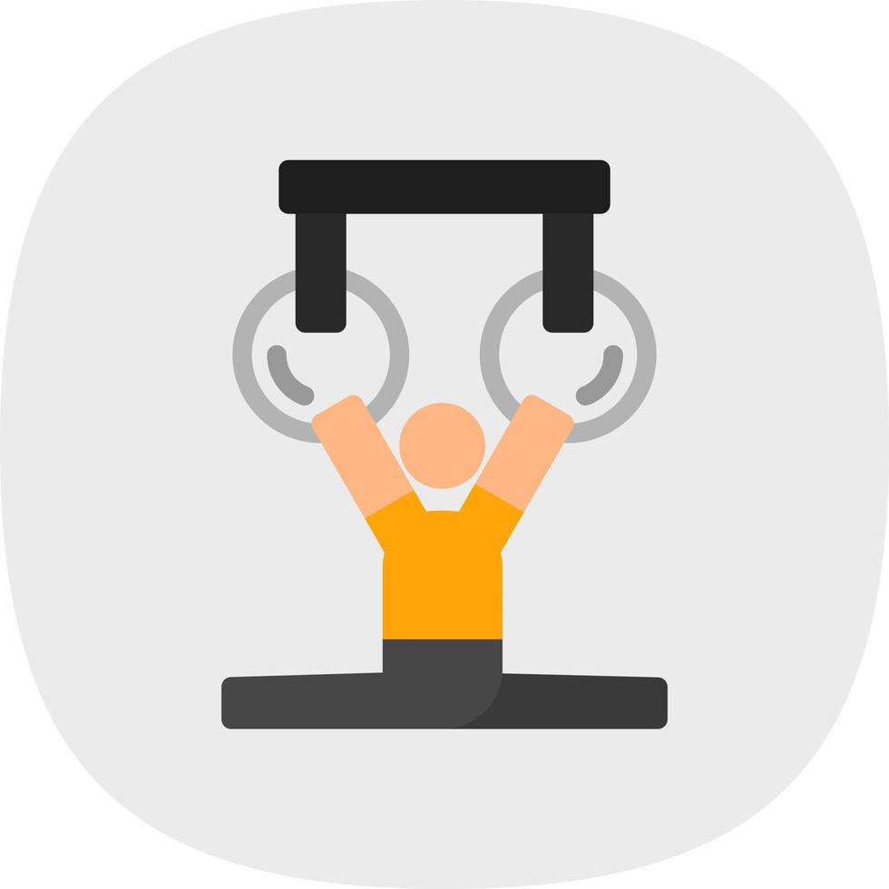 Gymnastics Vector Icon Design