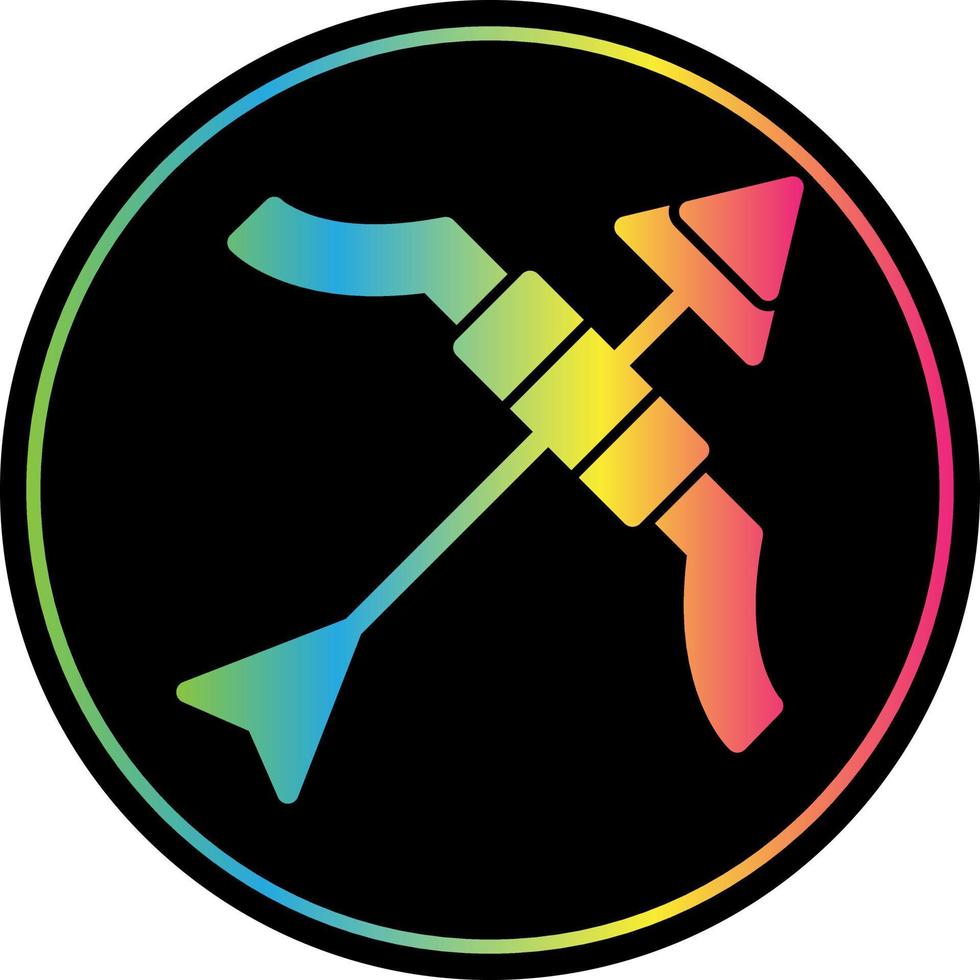 Archery Vector Icon Design