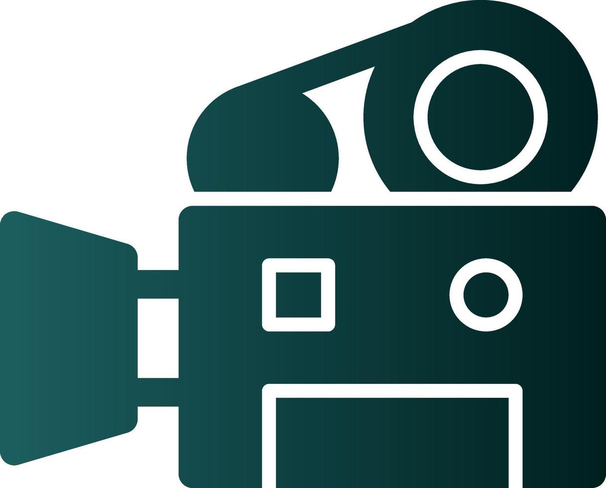 Video Camera Vector Icon Design