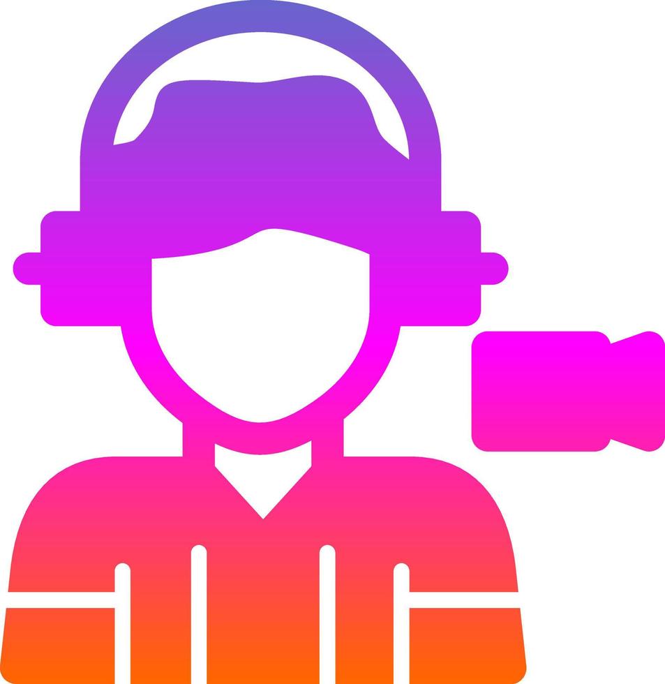 Producer Vector Icon Design
