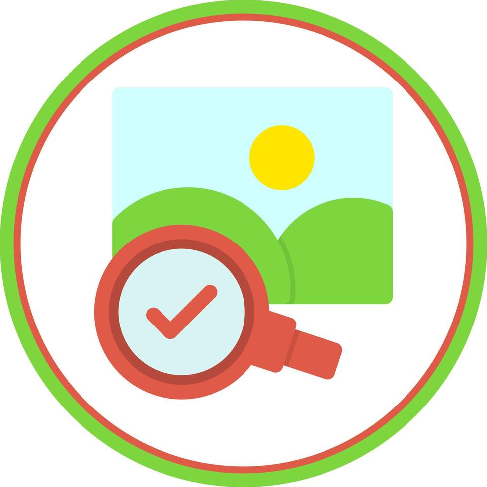 Image Correction Vector Icon Design