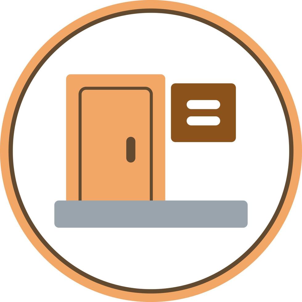 Dressing Room Vector Icon Design