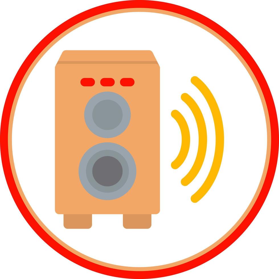 Speaker Vector Icon Design