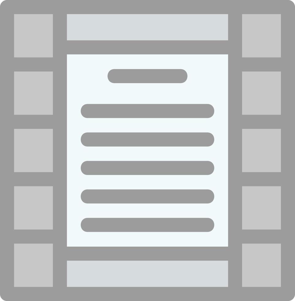 Screenwriting Vector Icon Design