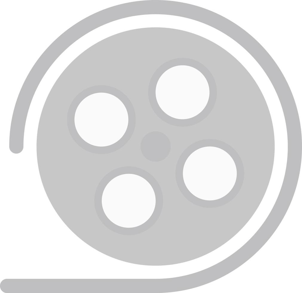 Film Reel Vector Icon Design