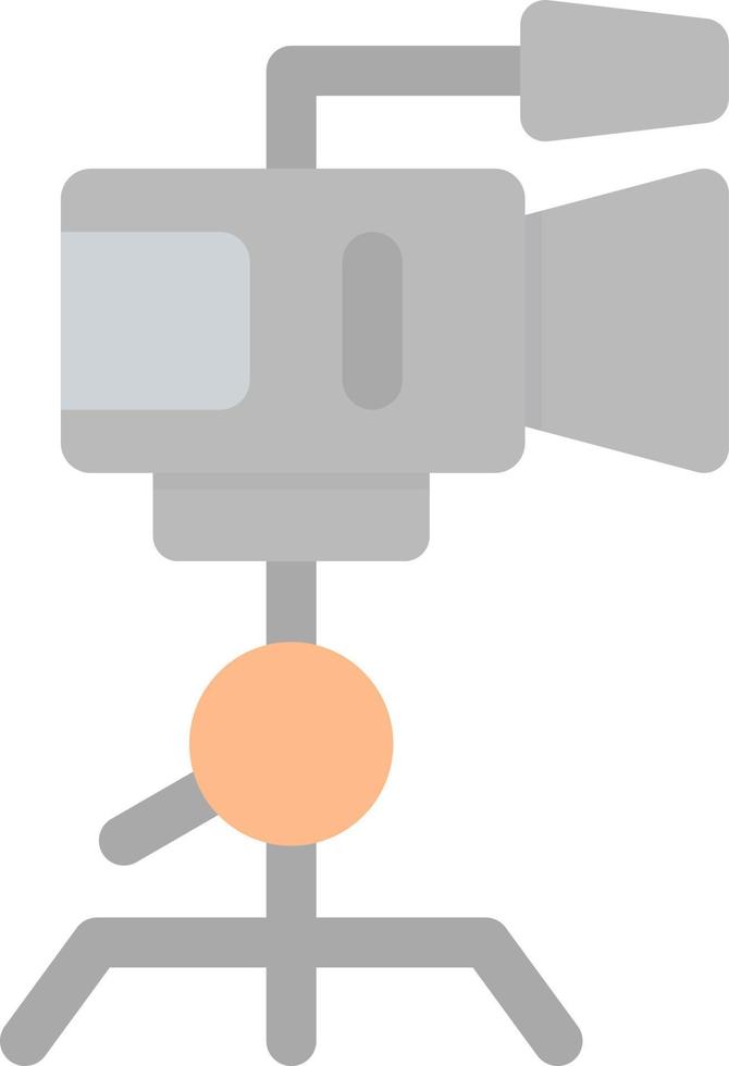 Camera Tripod Vector Icon Design