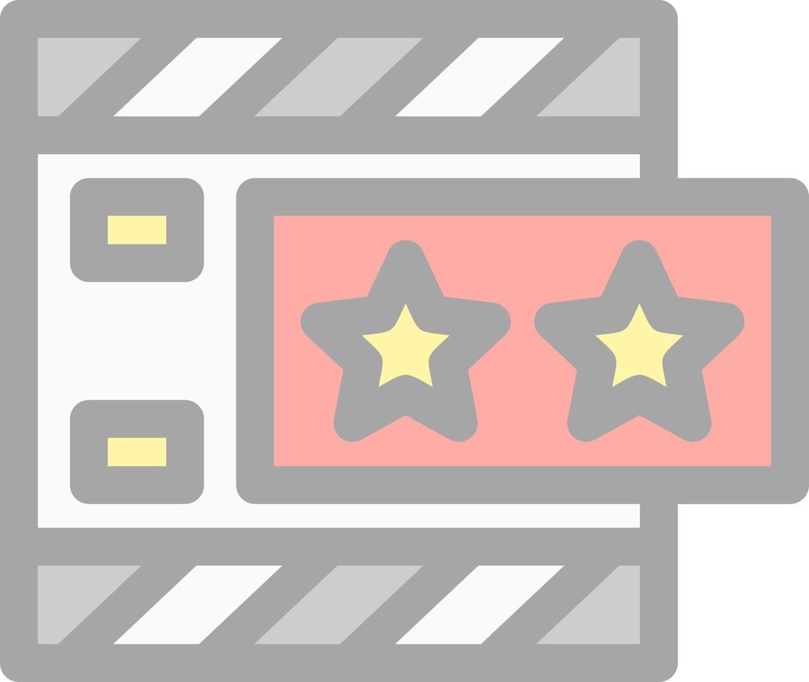 Movie Review Vector Icon Design