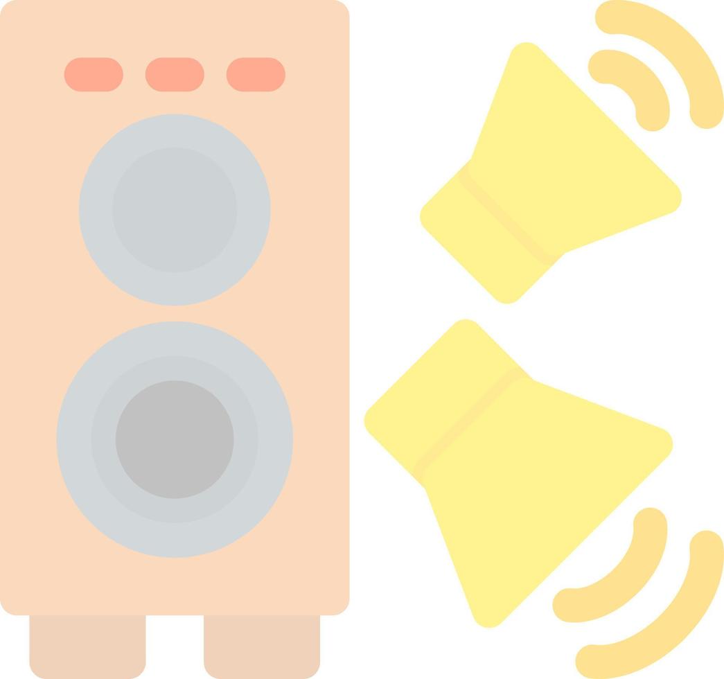 Loudspeaker Vector Icon Design