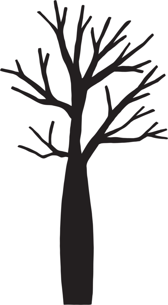 simplicity dead tree freehand drawing. png
