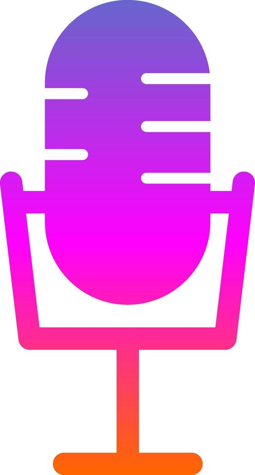 Microphone Vector Icon Design
