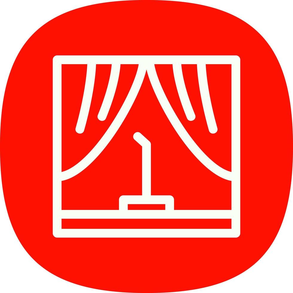 Stage Vector Icon Design