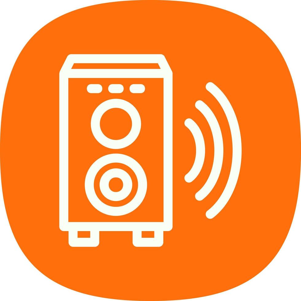 Speaker Vector Icon Design