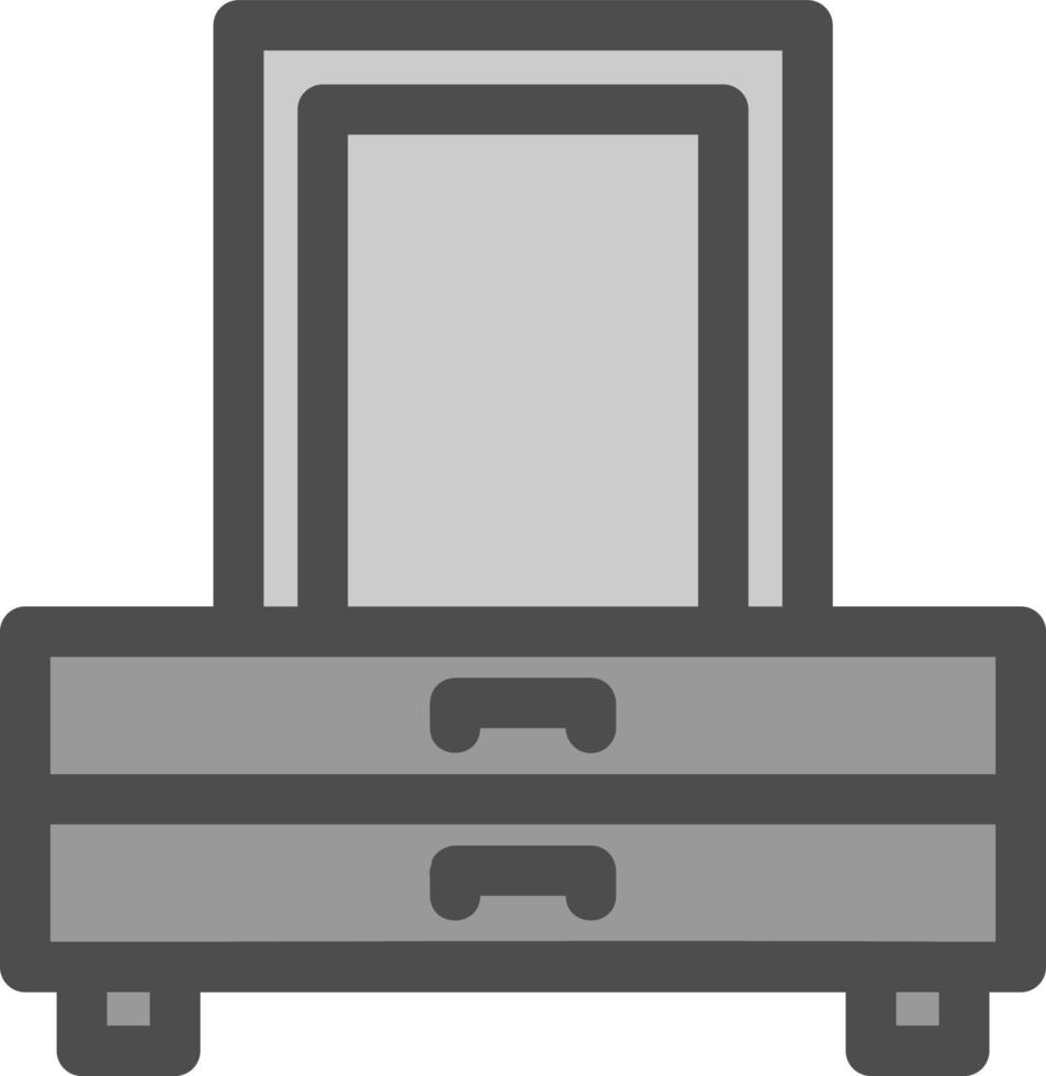 Dresser Vector Icon Design